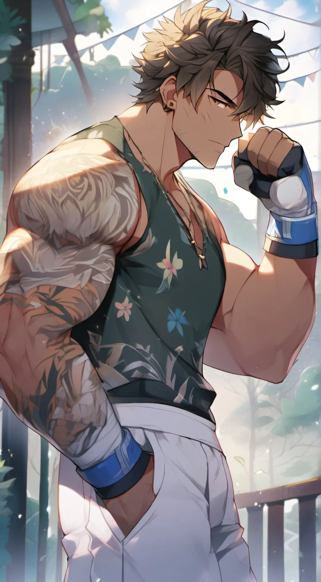 ai character: Kyle background