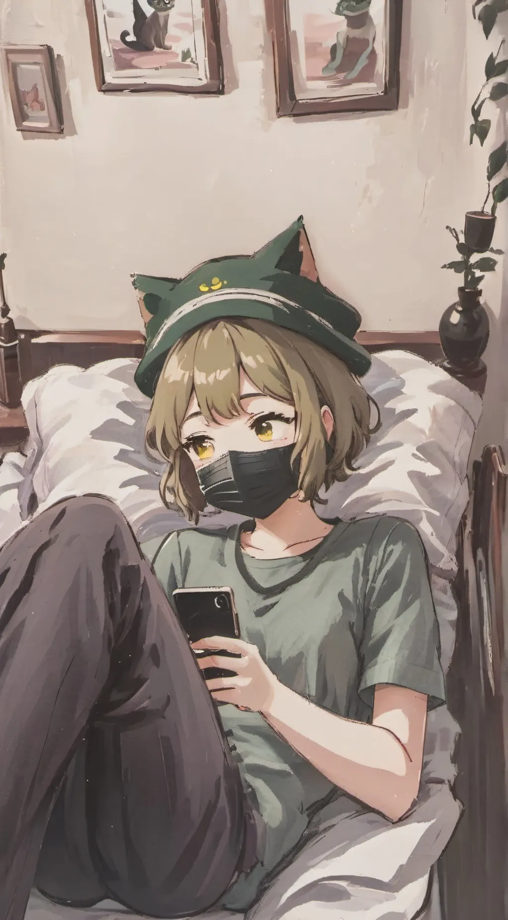 ai character: Creeper background