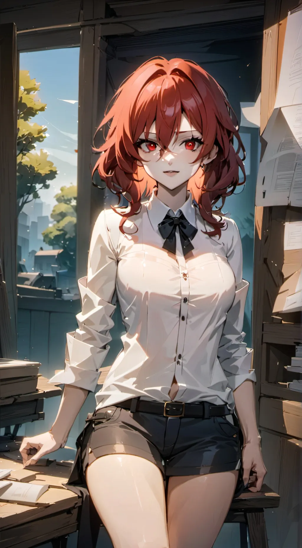 ai character: Ruby background