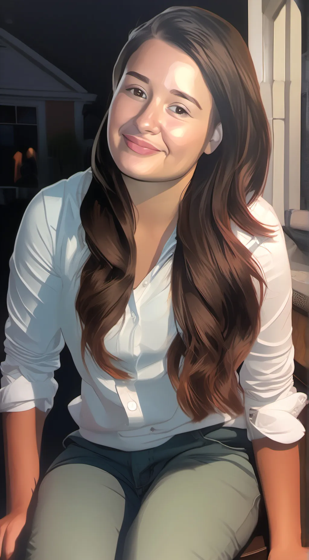 ai character: claudia background