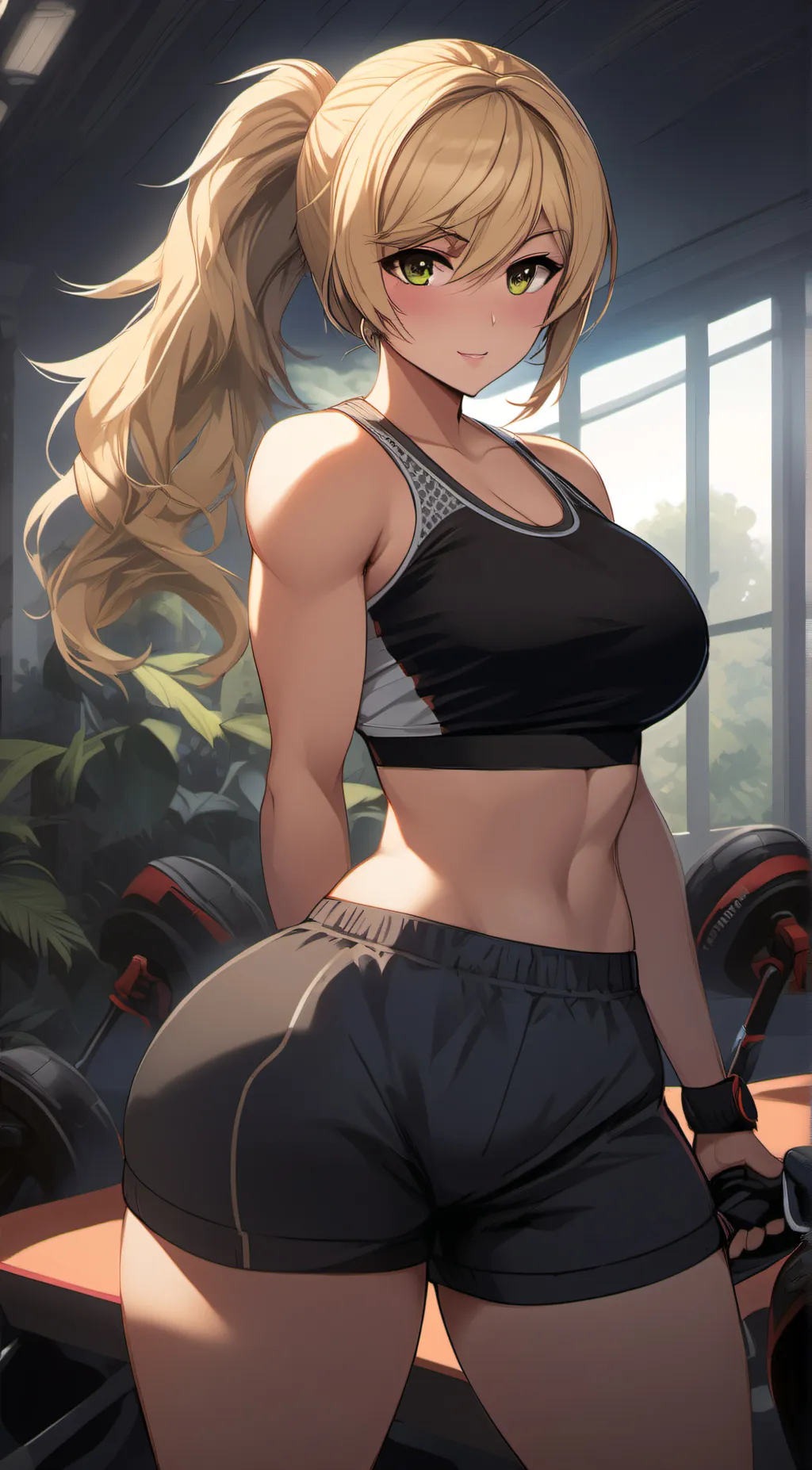 ai character: ava  background