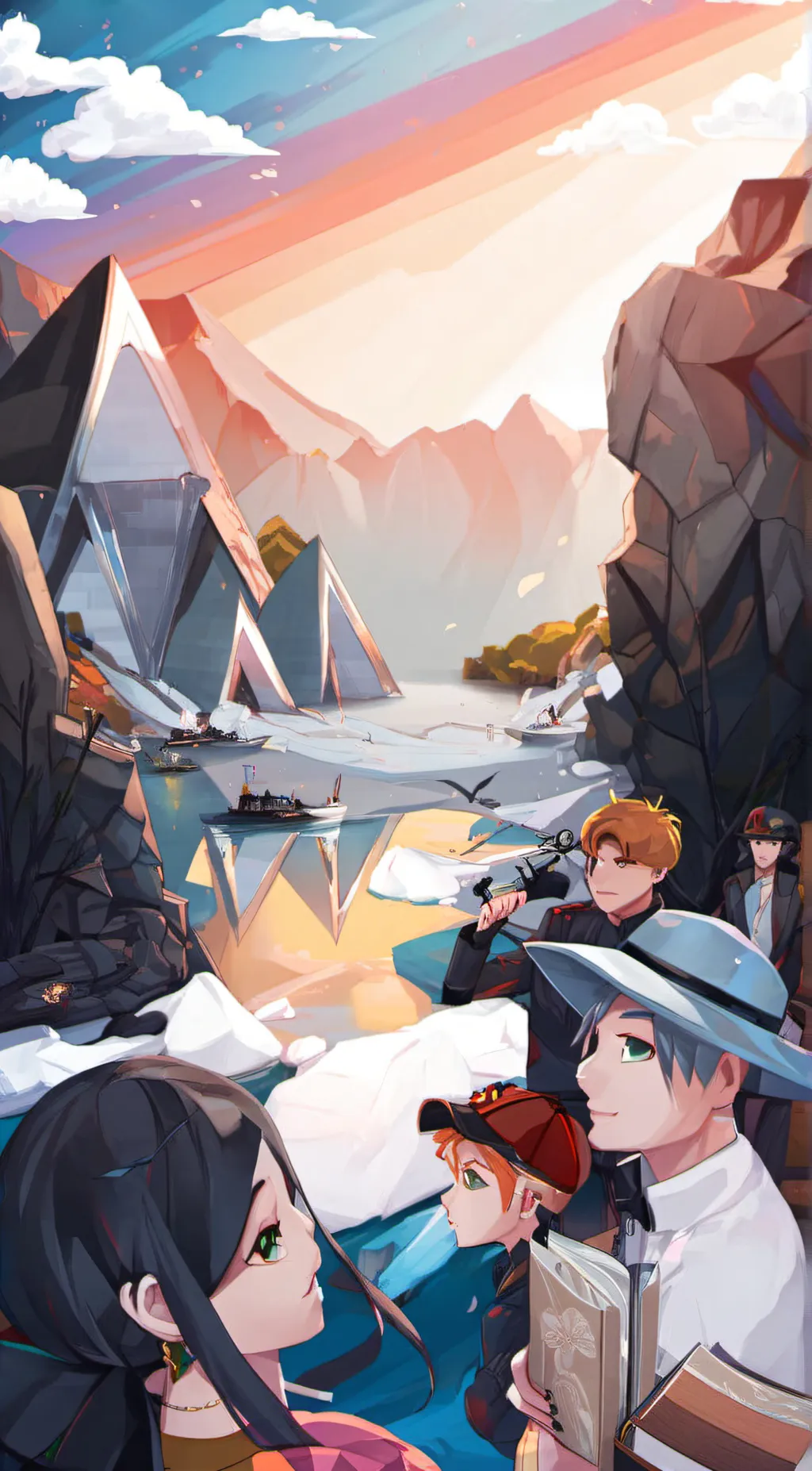 ai character: ava background