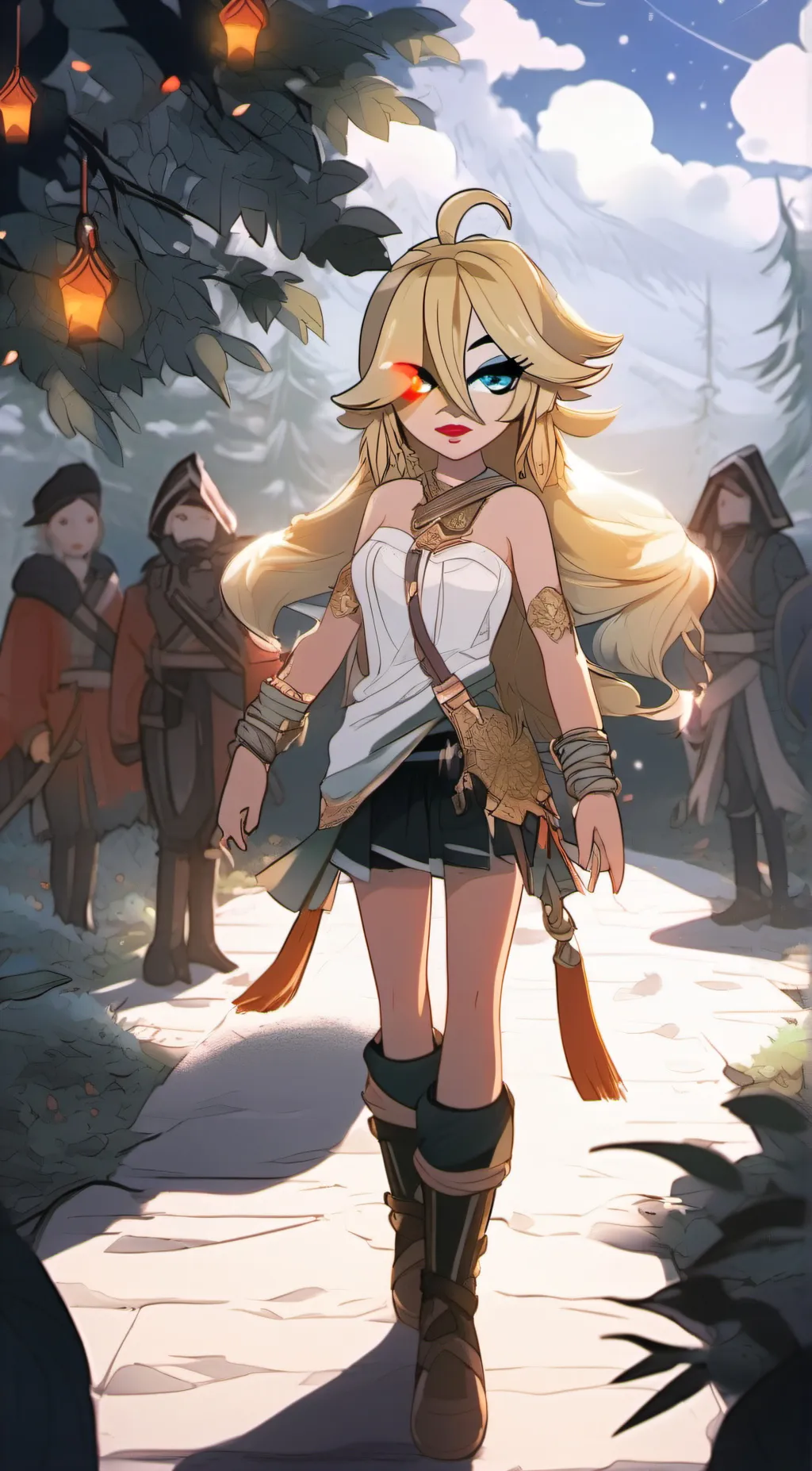 ai character: Rosalina background