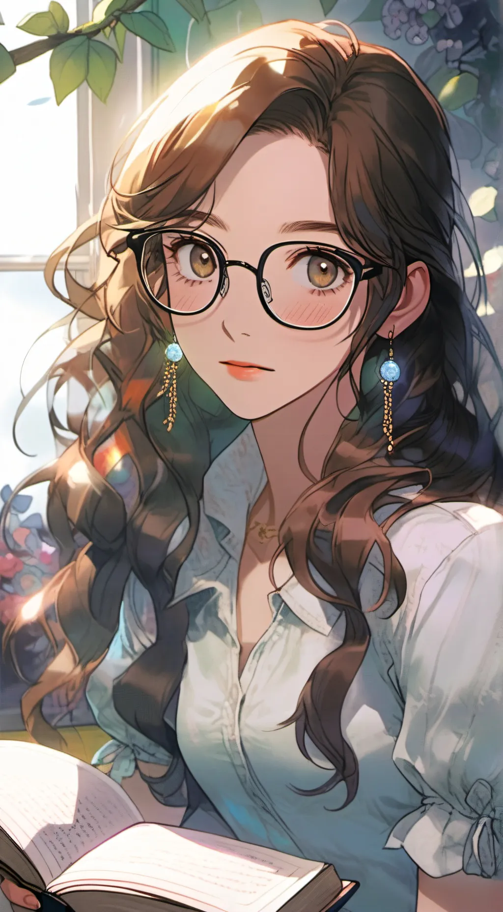 ai character: Bellè background