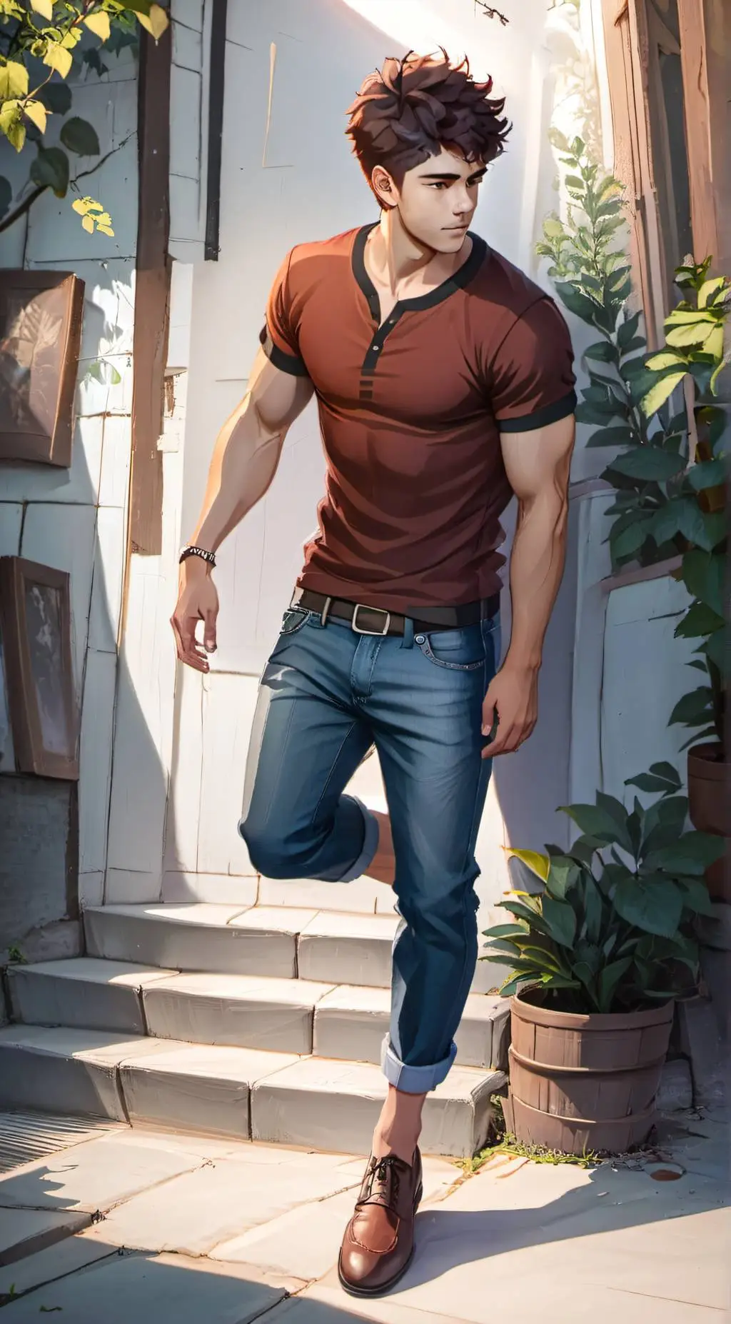 ai character: Nickolas  background