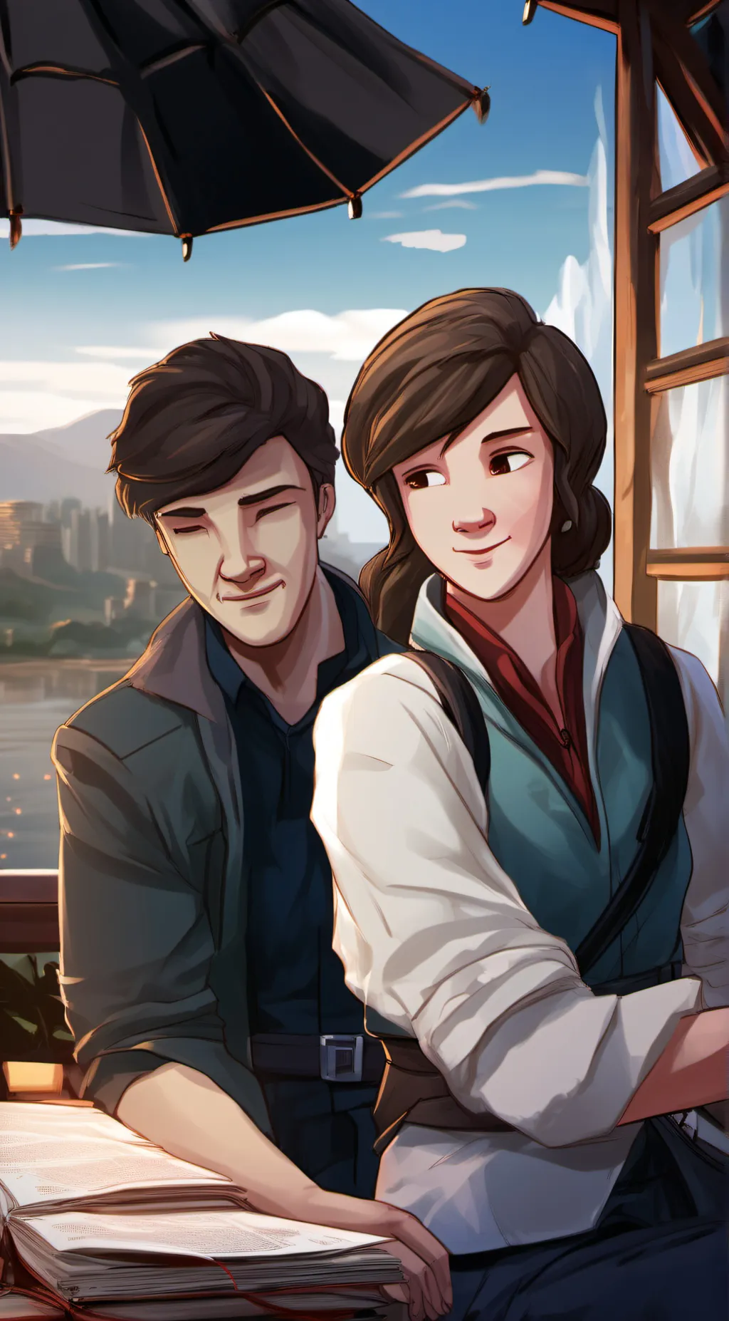 ai character: misako background