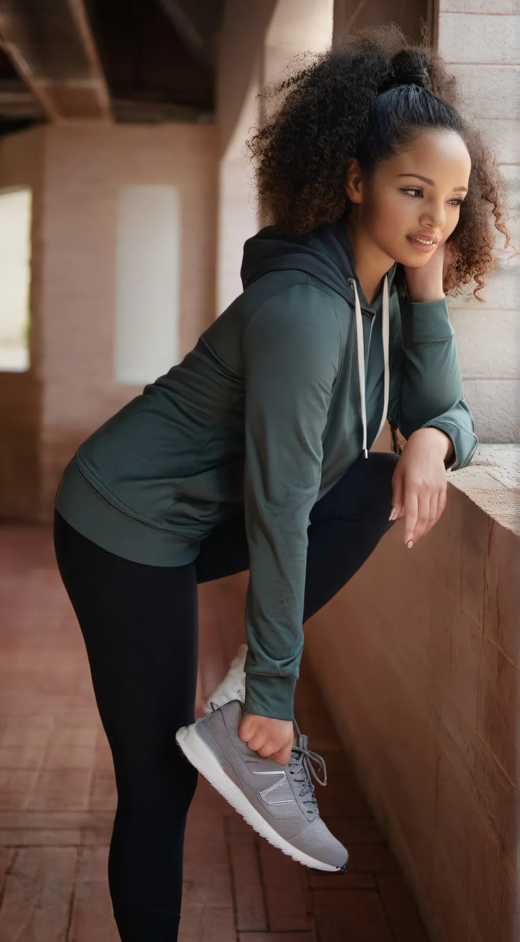 ai character: Zoey background