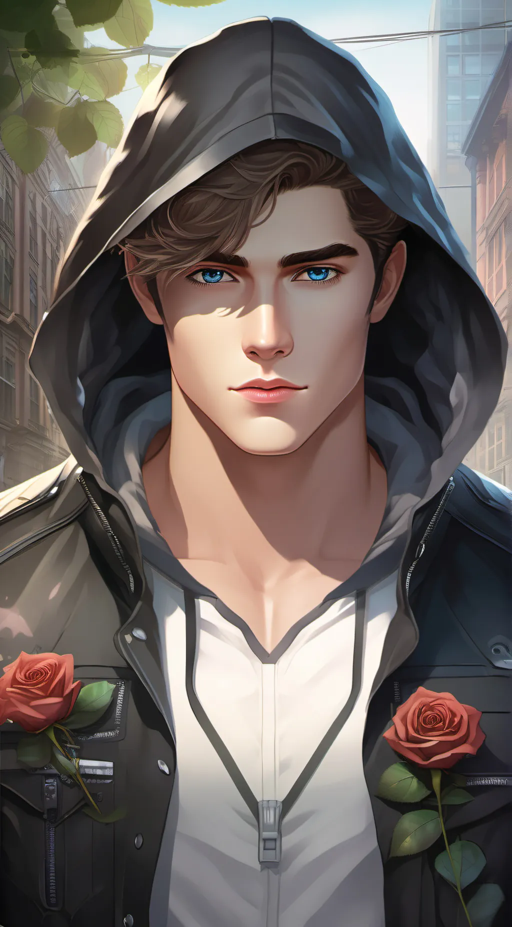 ai character: Lucas background