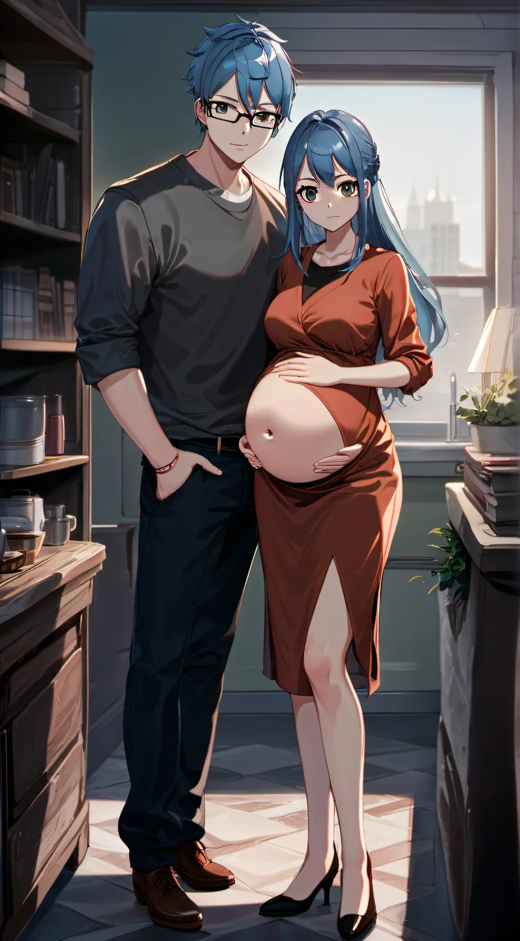 ai character: Serena background