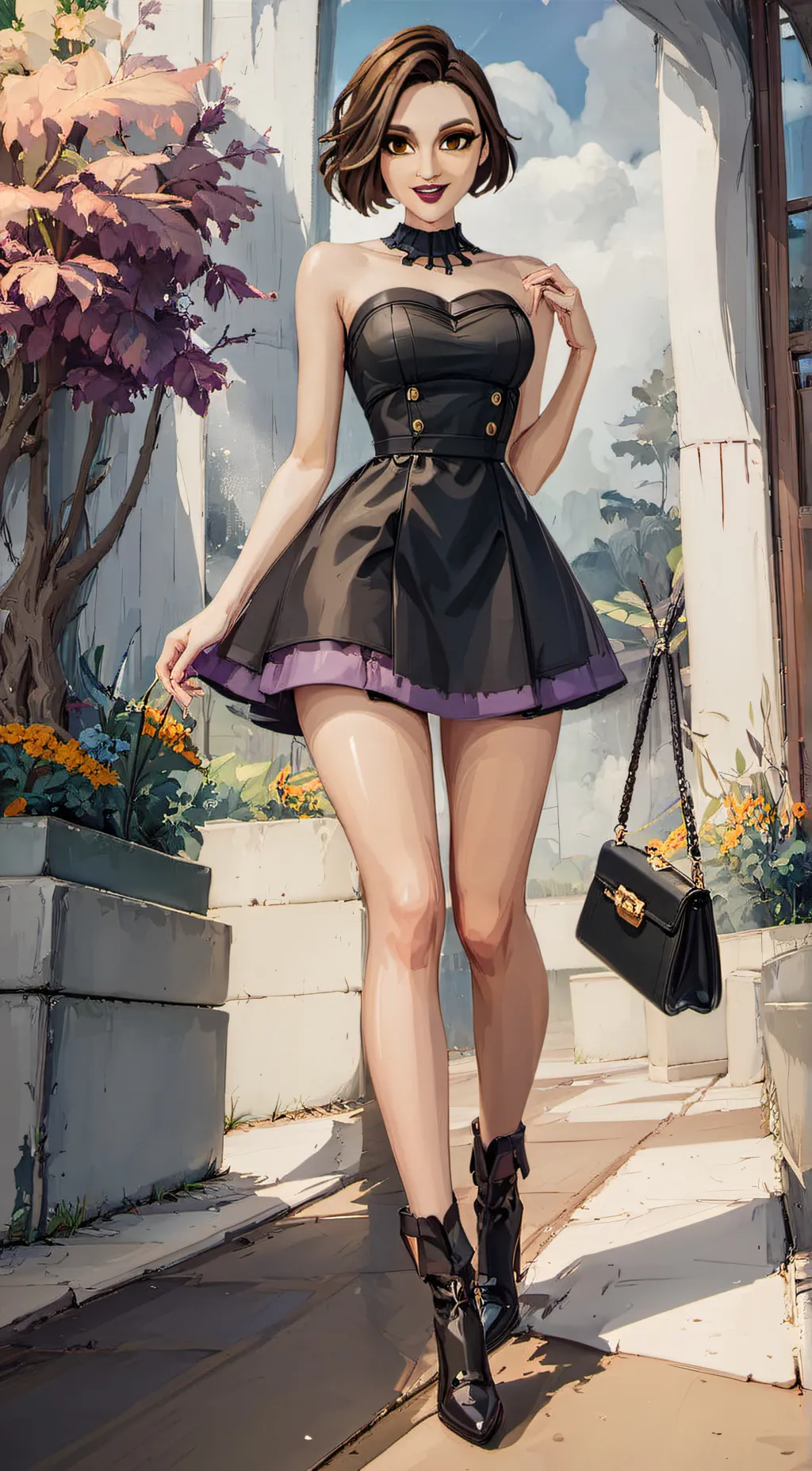 ai character: Bella background