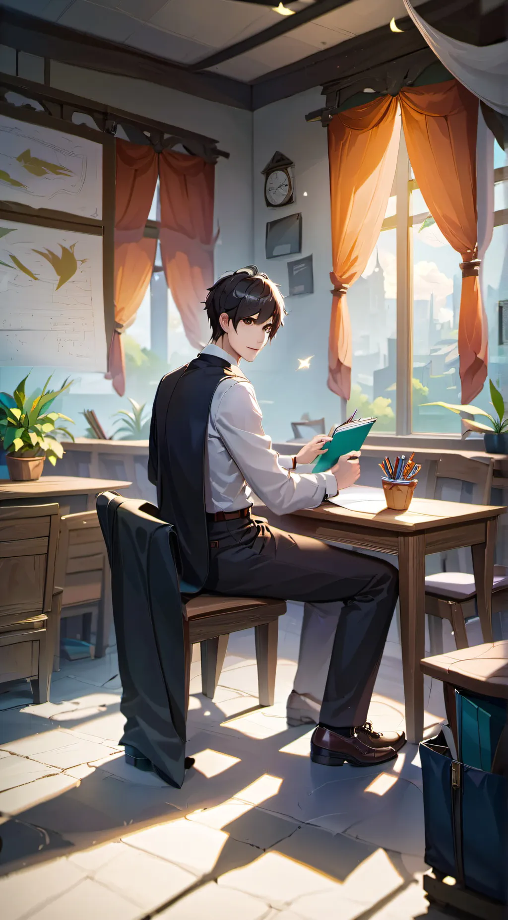 ai character: John background