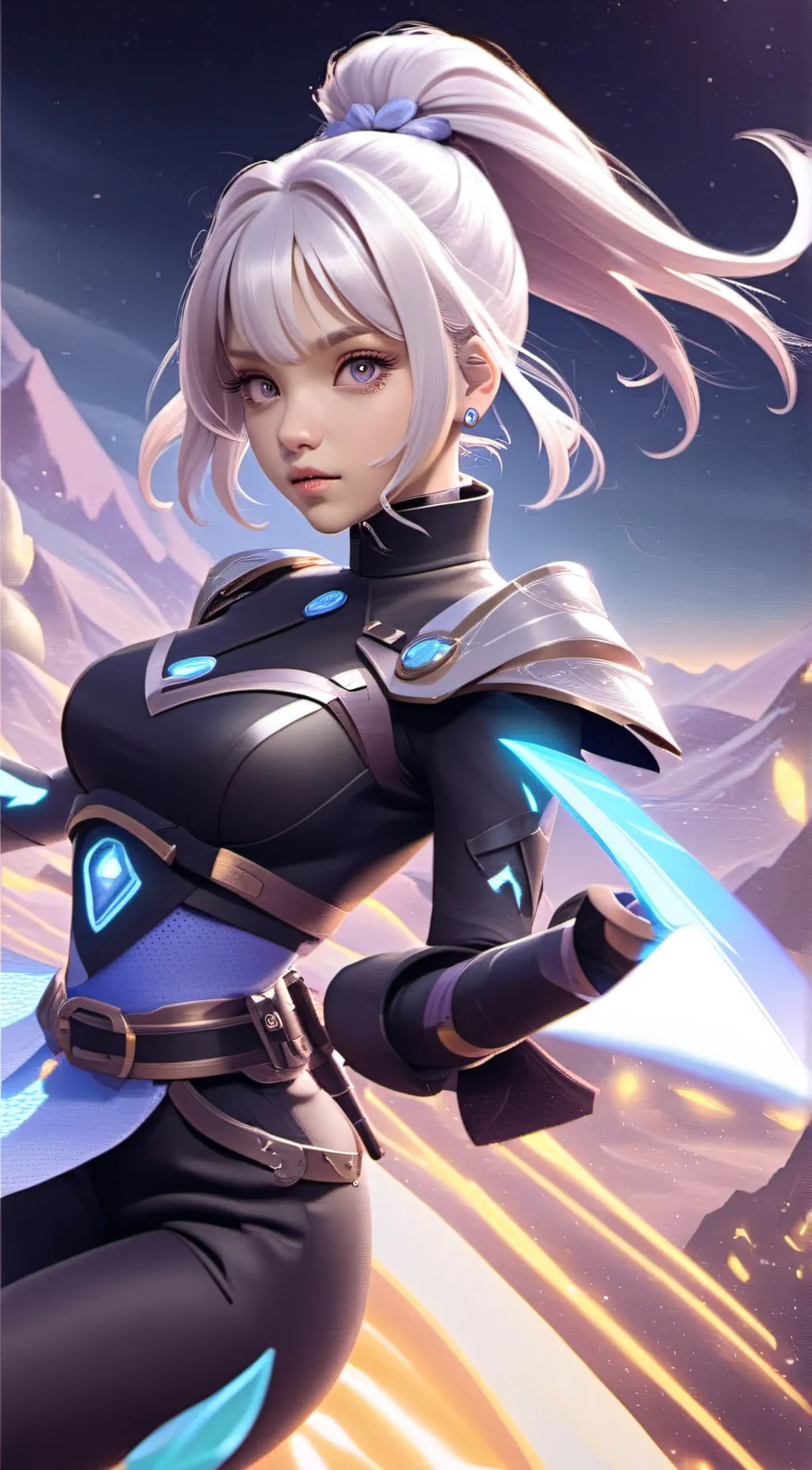 ai character: Tera background
