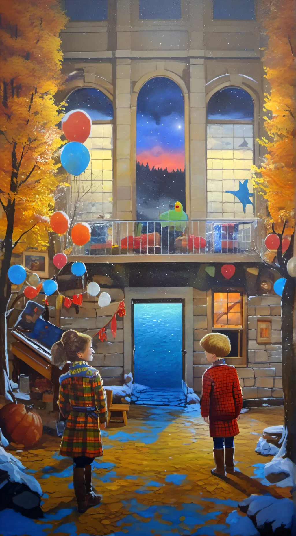 ai character: cc afton background