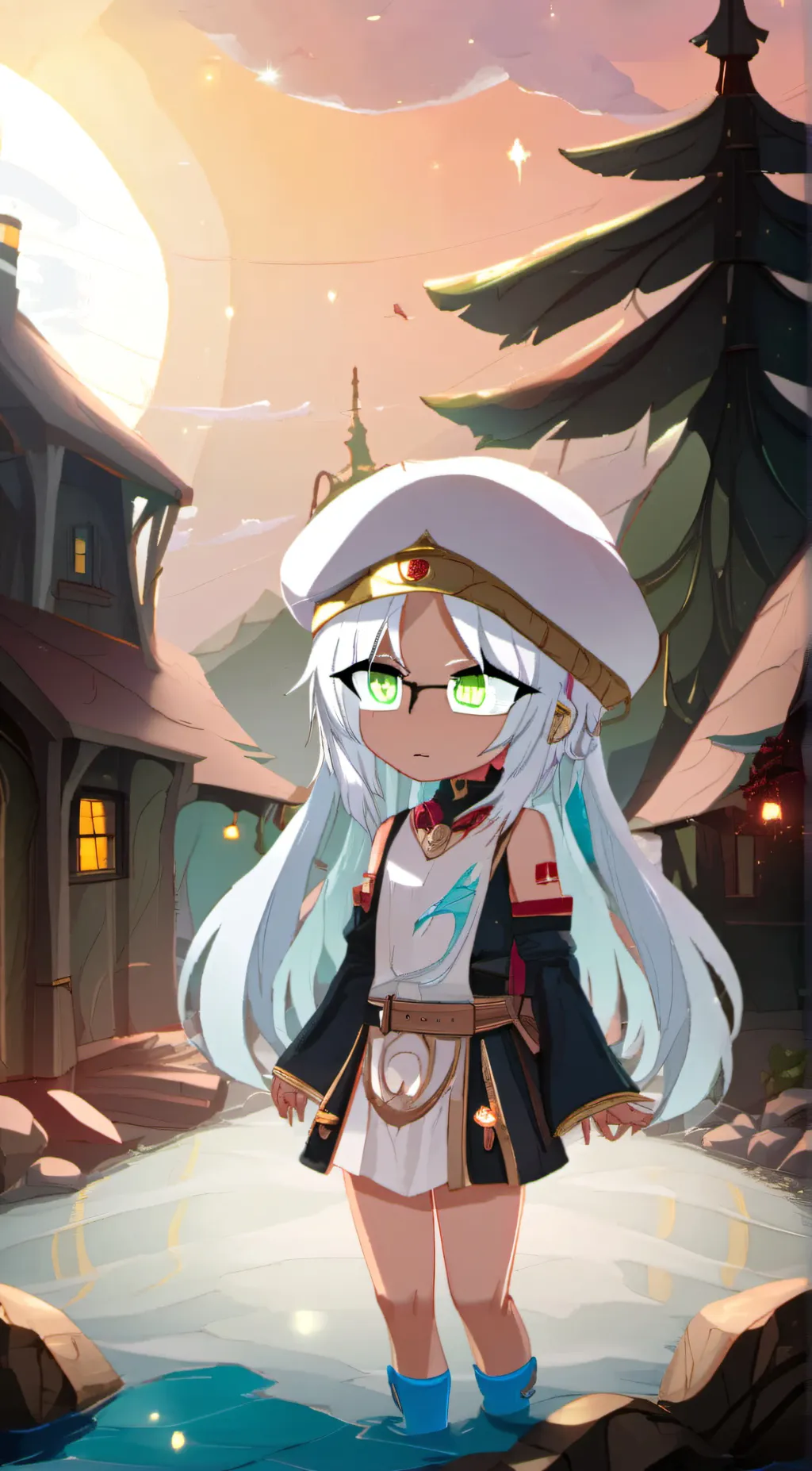 ai character: Nora background