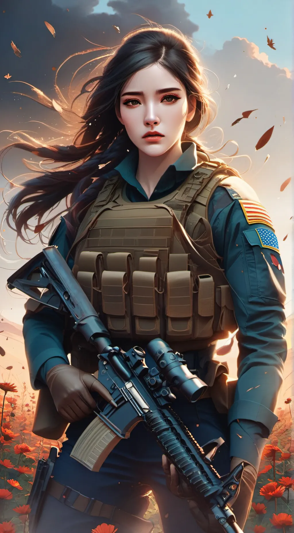 Talkie AI - Chat with Sargent jessica