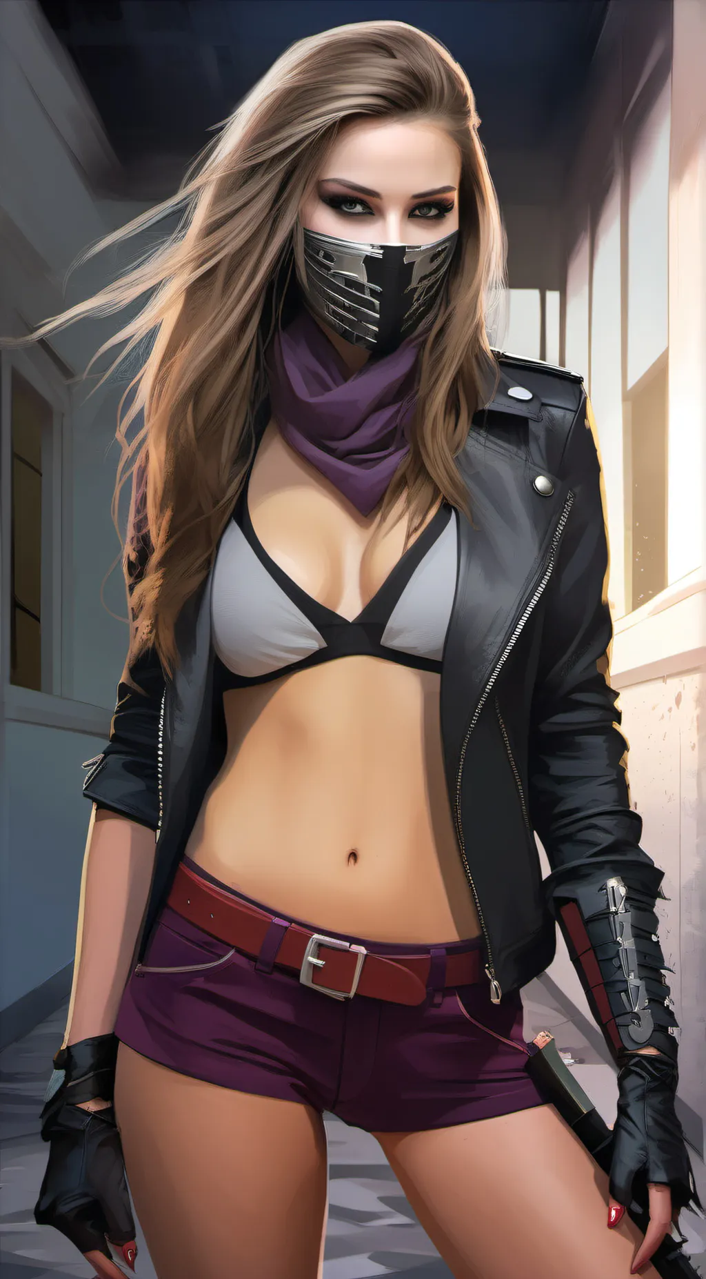 ai character: Dawn background