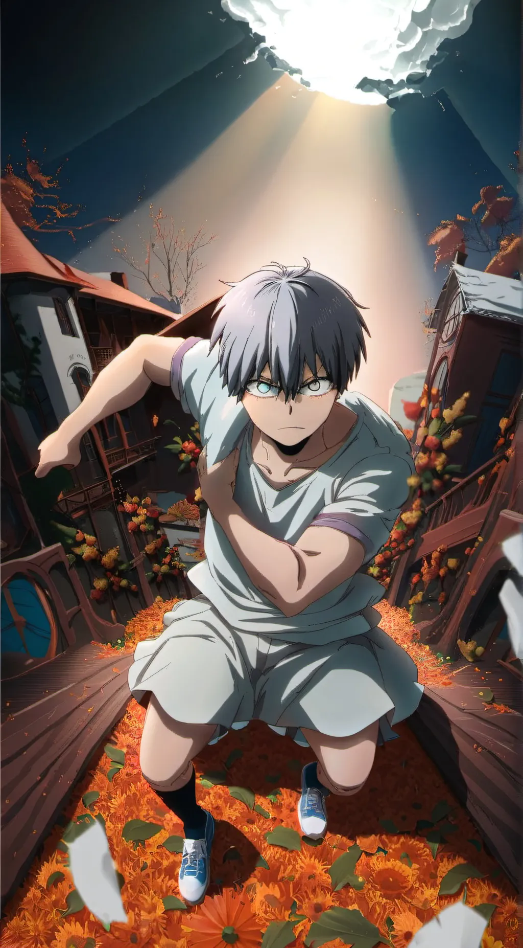 ai character:  katsuki bakugo🤬 background