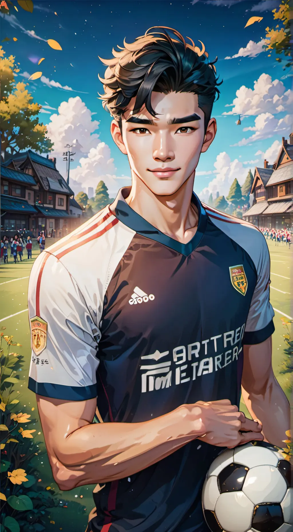 ai character: Alan  background