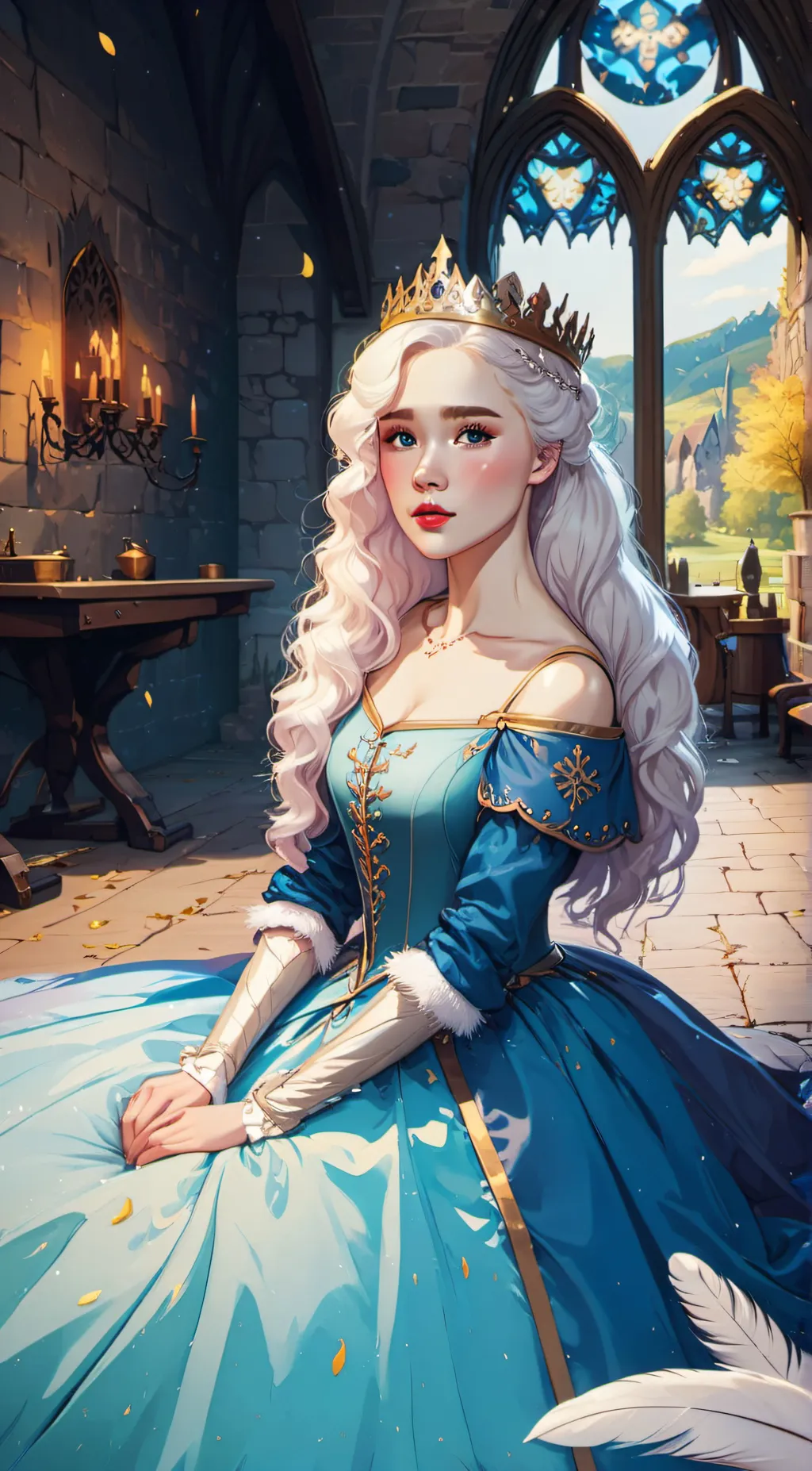 ai character: Penelope  background