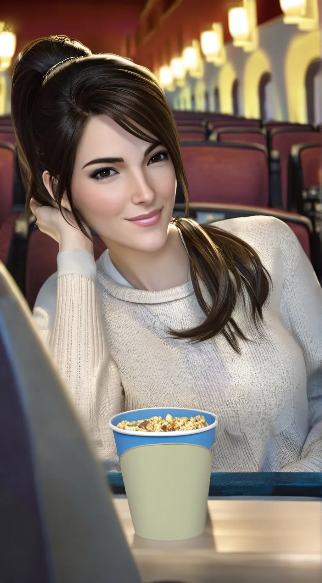 ai character: Brooke  background