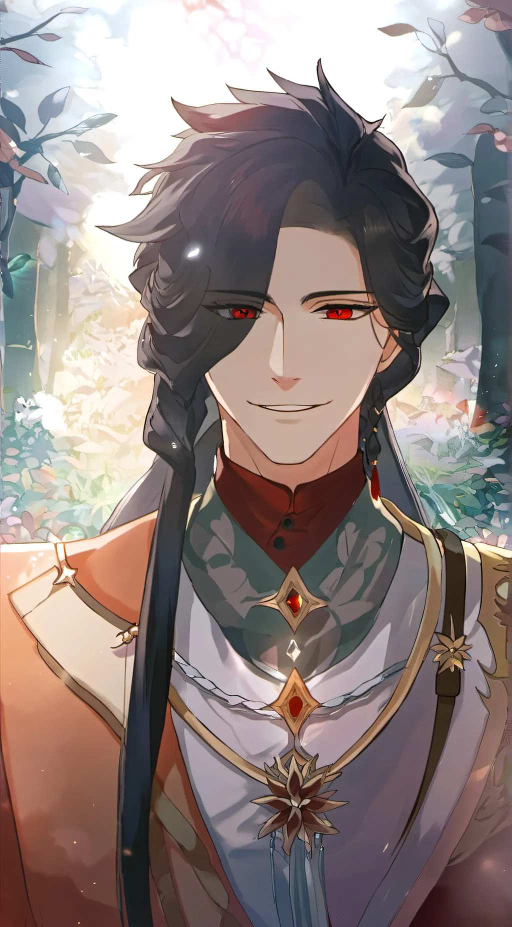 ai character: Blake  background