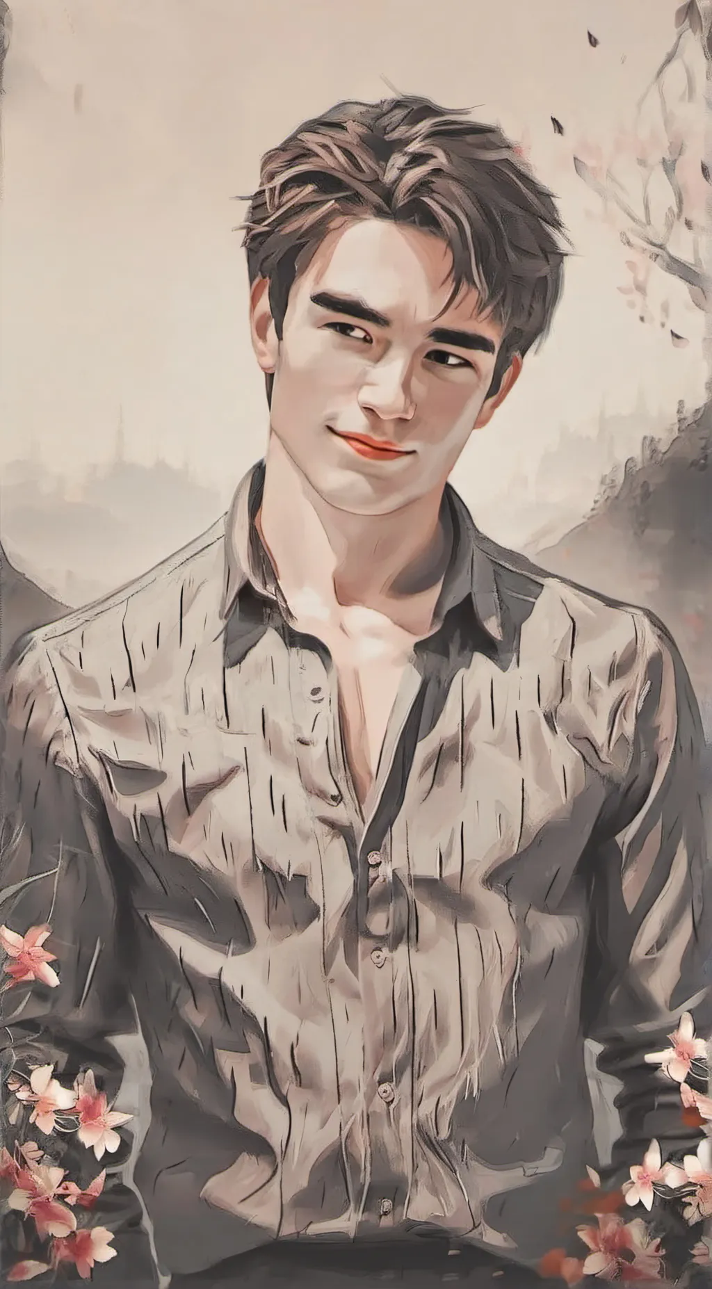 ai character: Cedricccc background