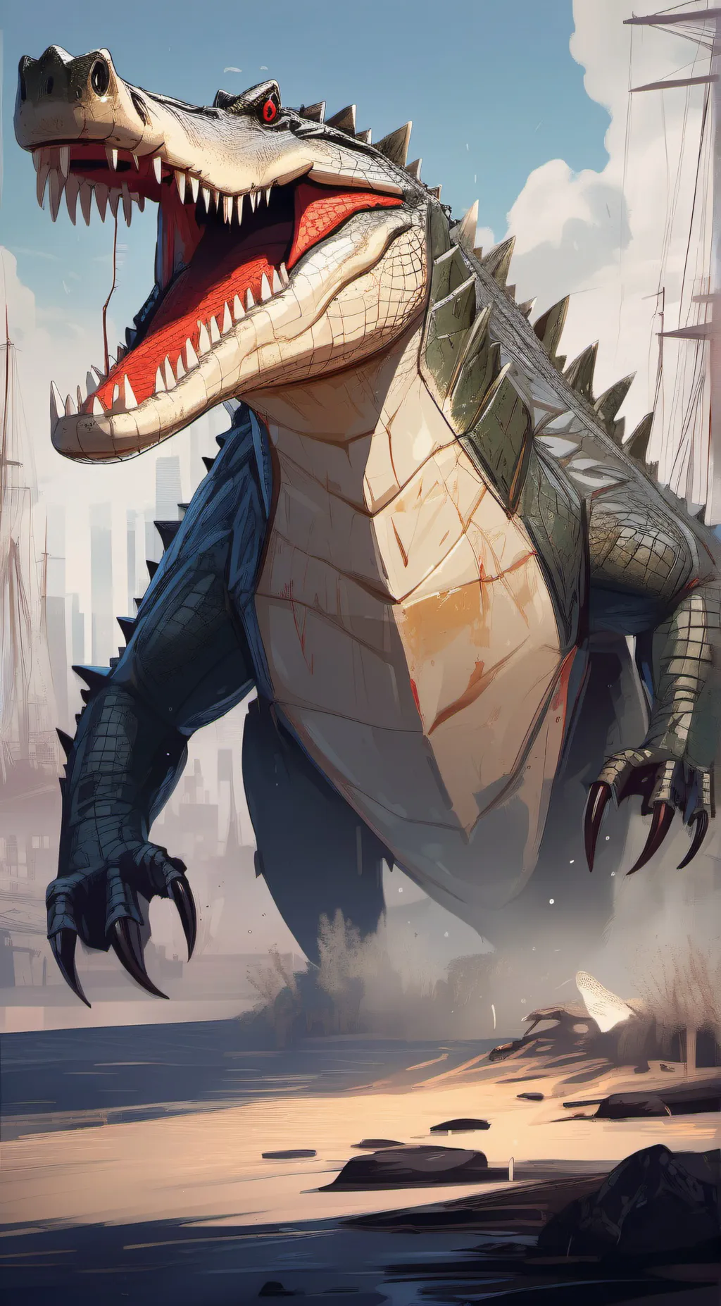 ai character: Scp guard  background