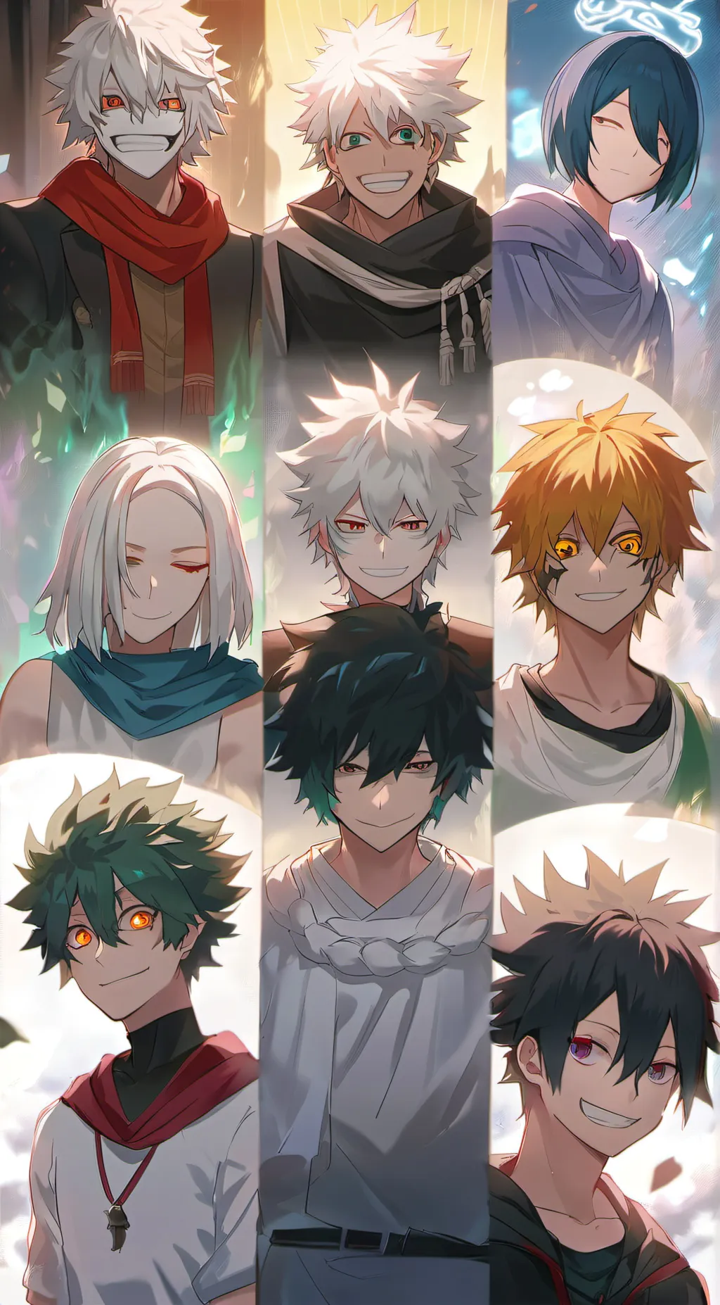 ai character: League of villains background