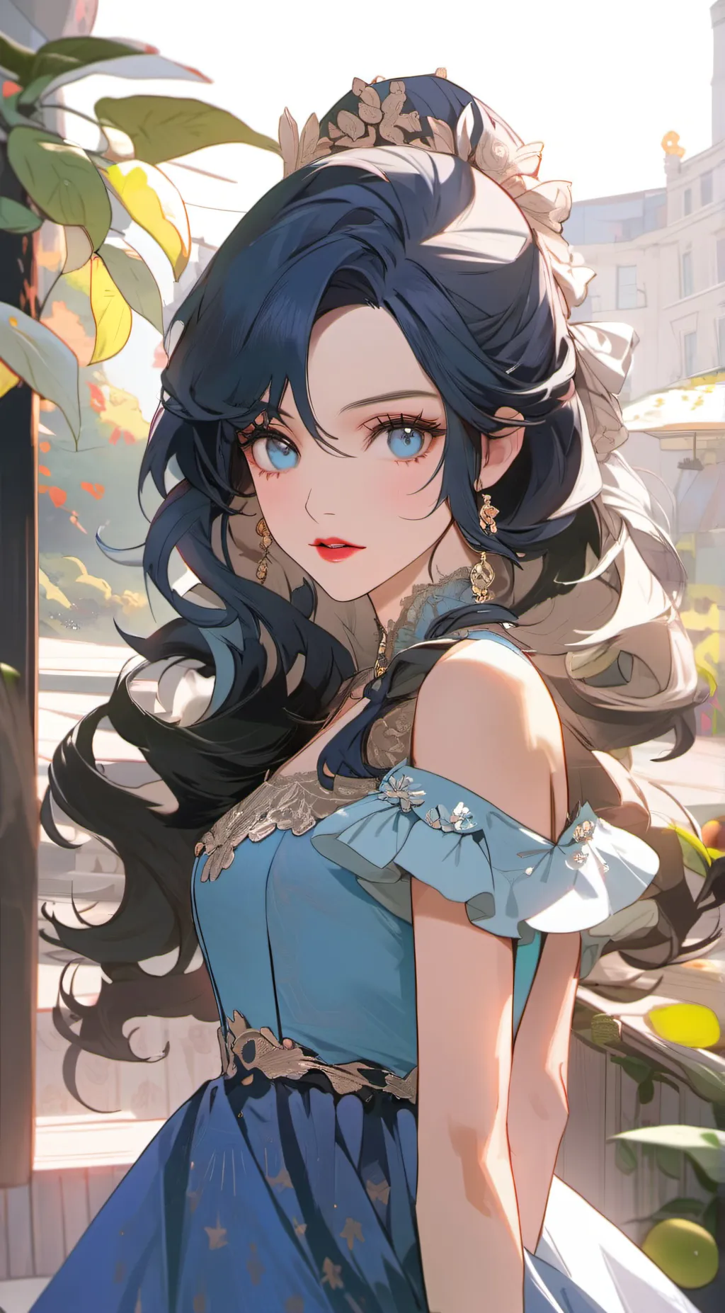 ai character: Grace background