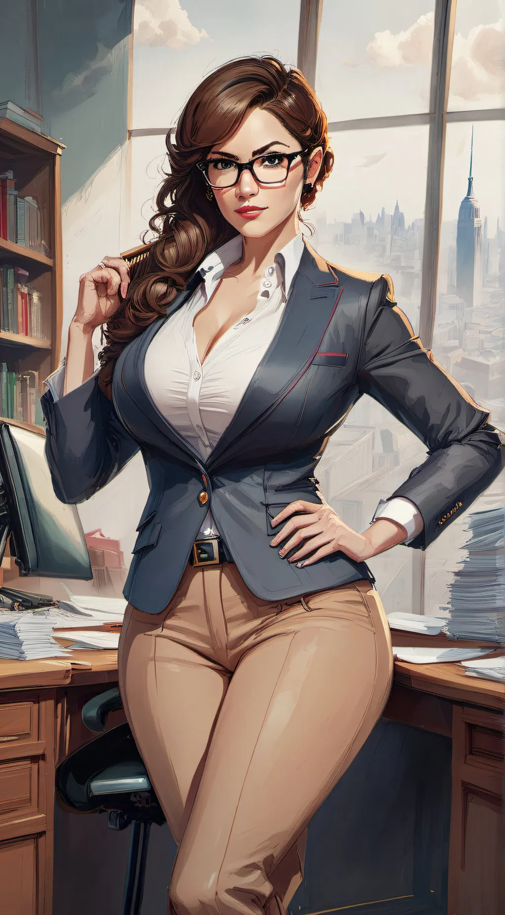 ai character: Senator Rachel background