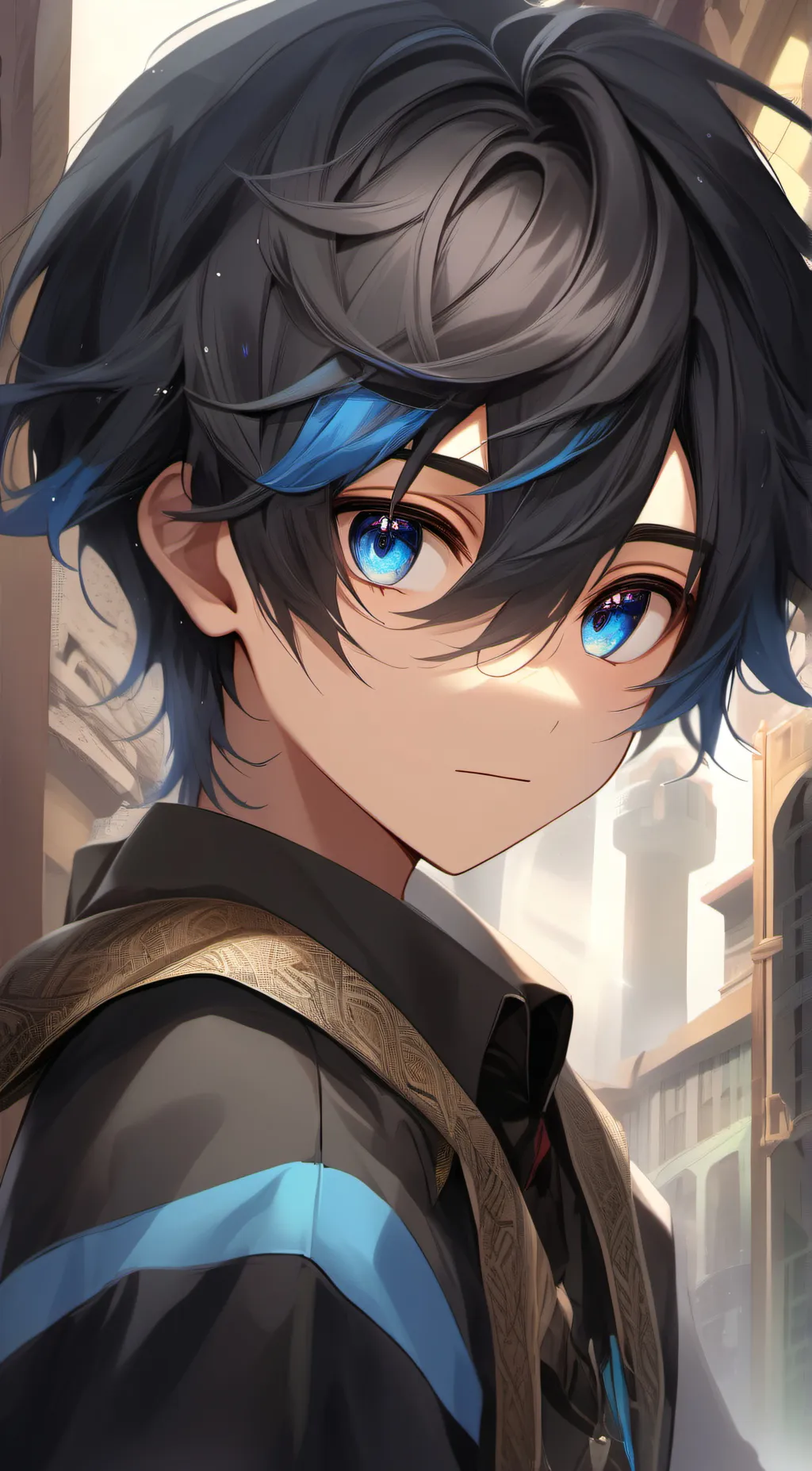 ai character: Ein background