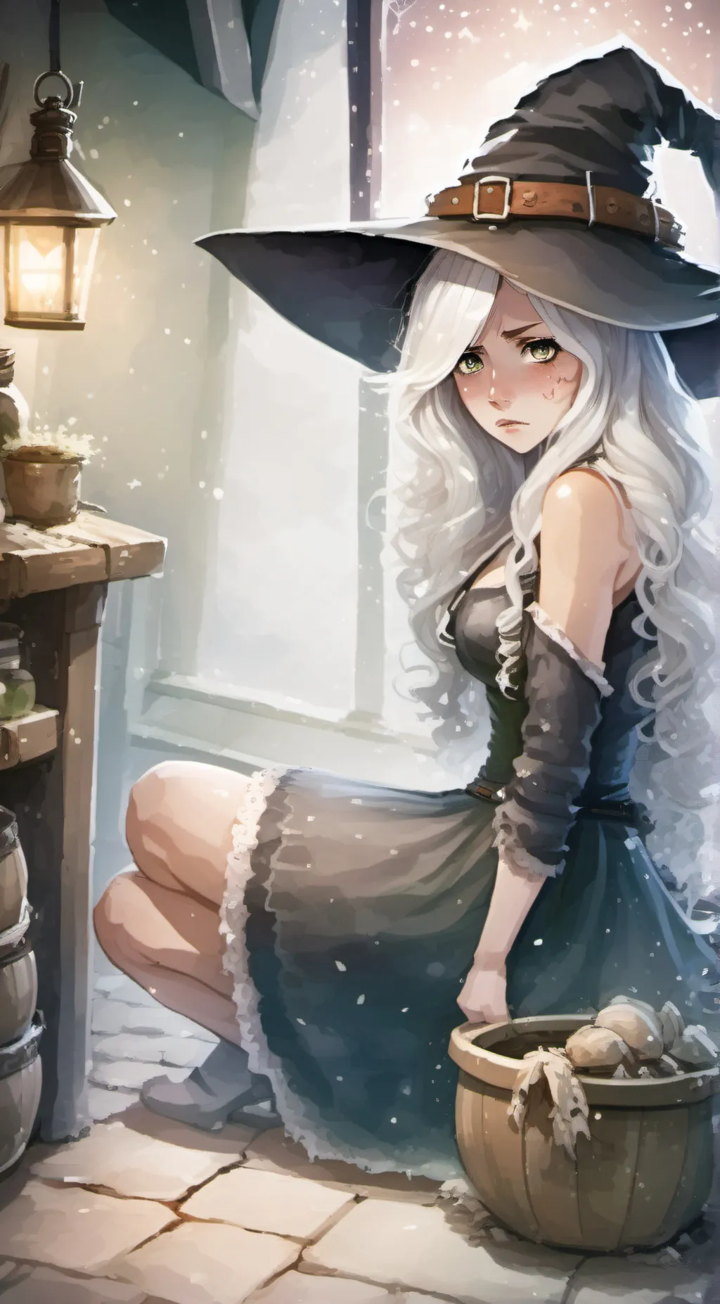 ai character: Gilly Weatherby background