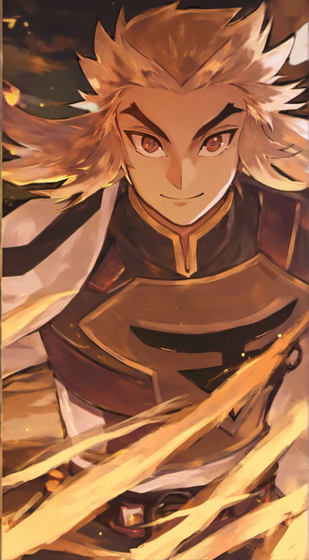 ai character: rengoku background