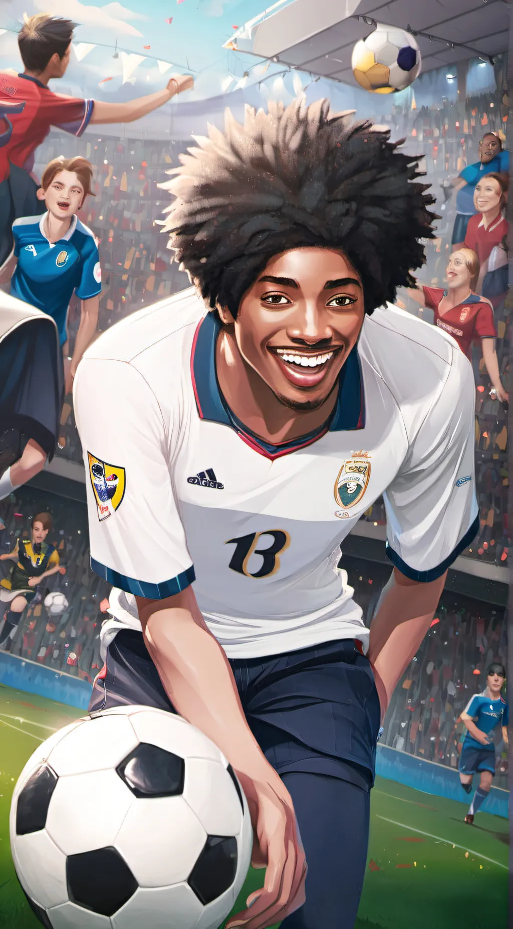 ai character: andrew background