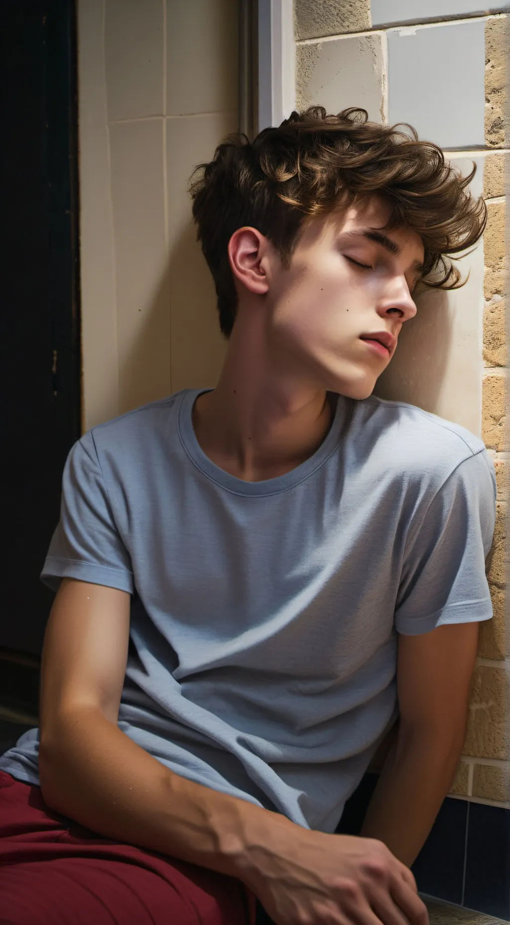 ai character: 18yo Stepbrother  background