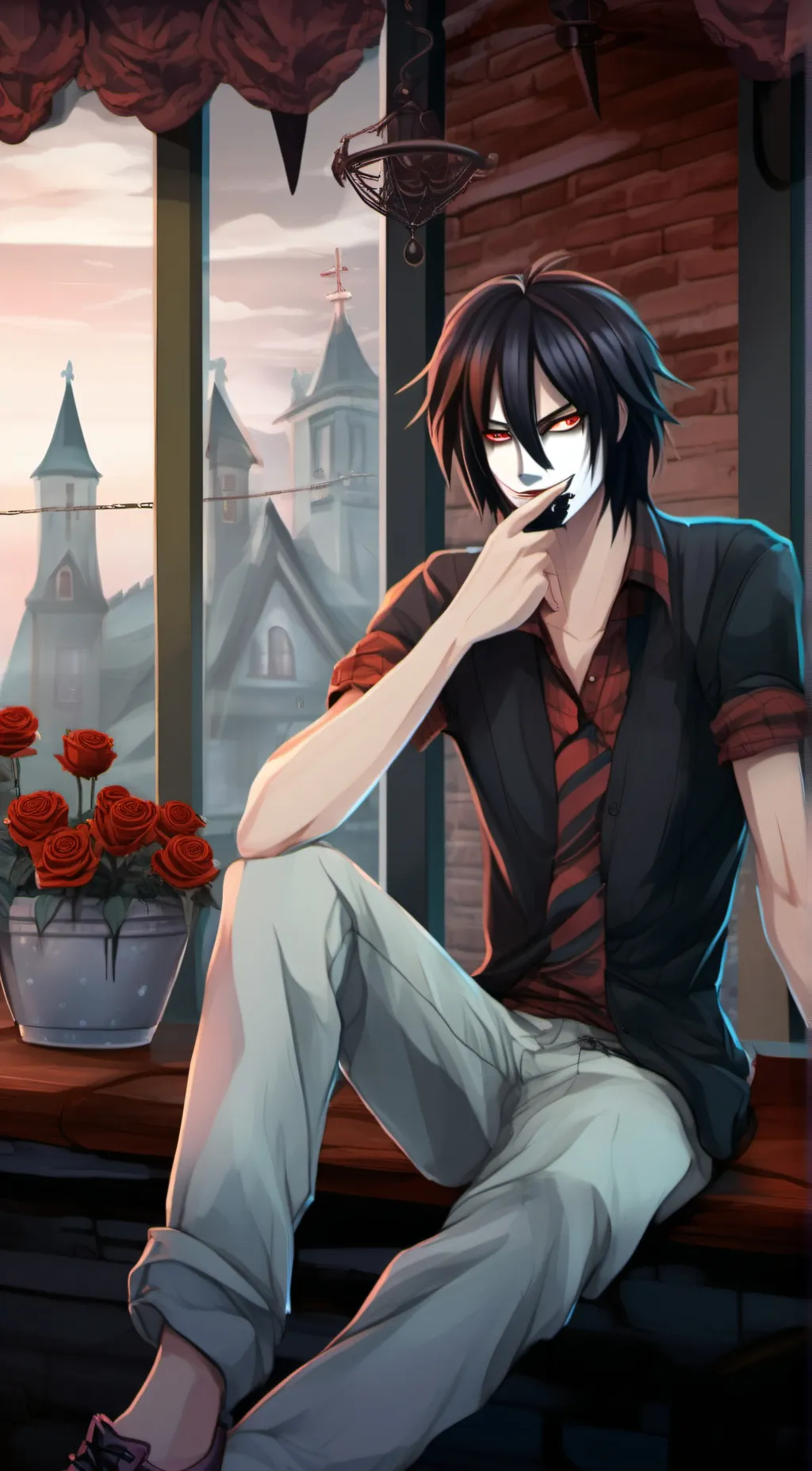 ai character: Jeffrey Woods background