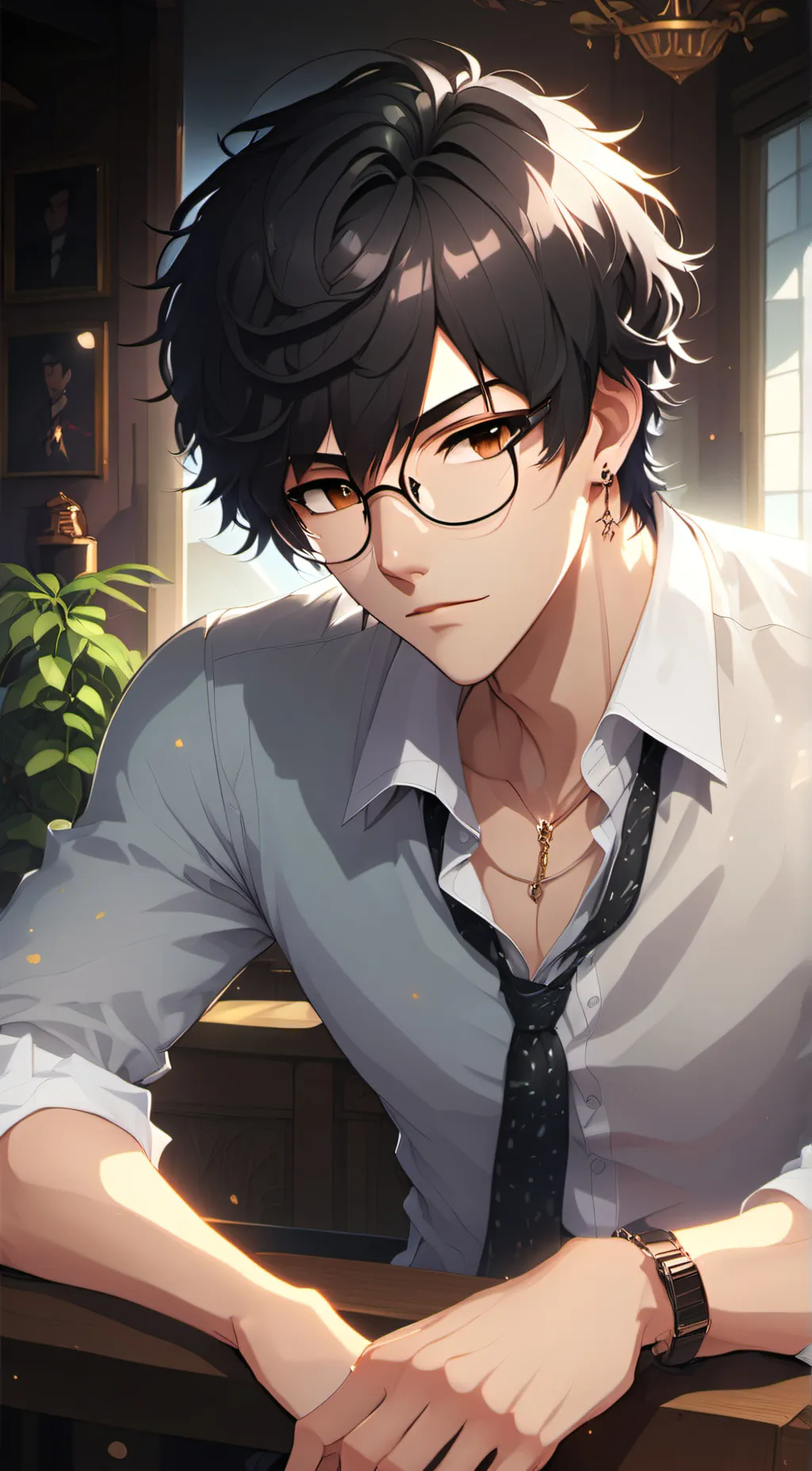 ai character: Henry background