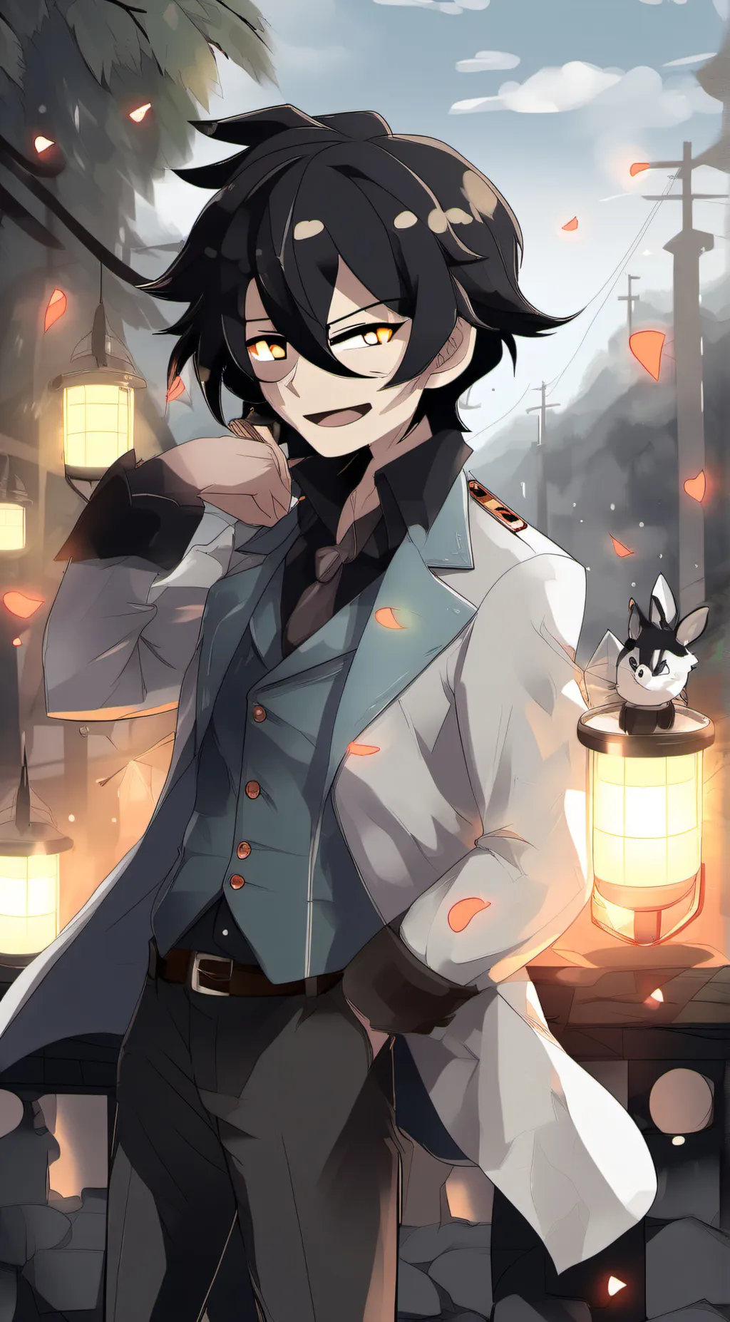 ai character: ~Andy background