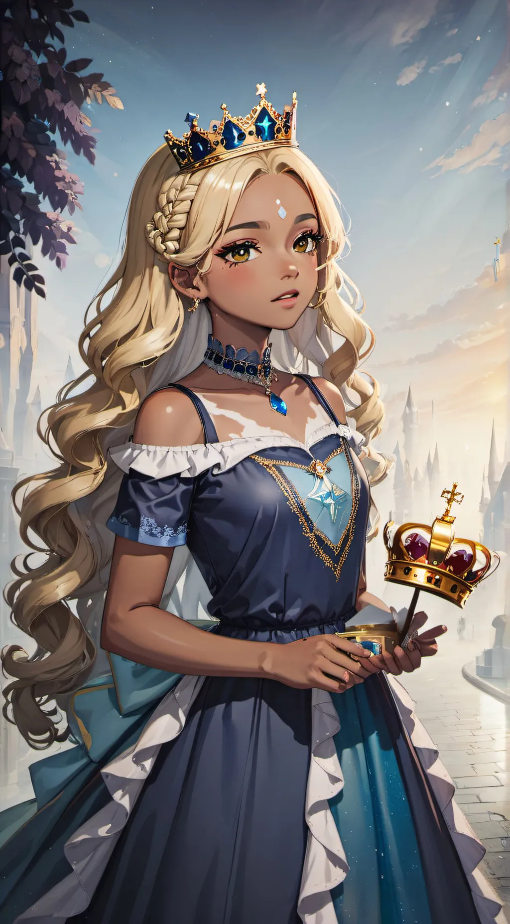 ai character: Princess Eliana background