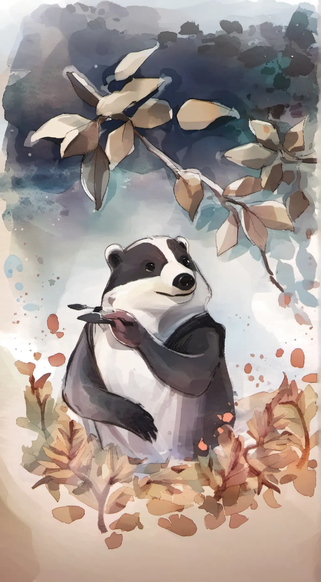 ai character: therussainbadge background