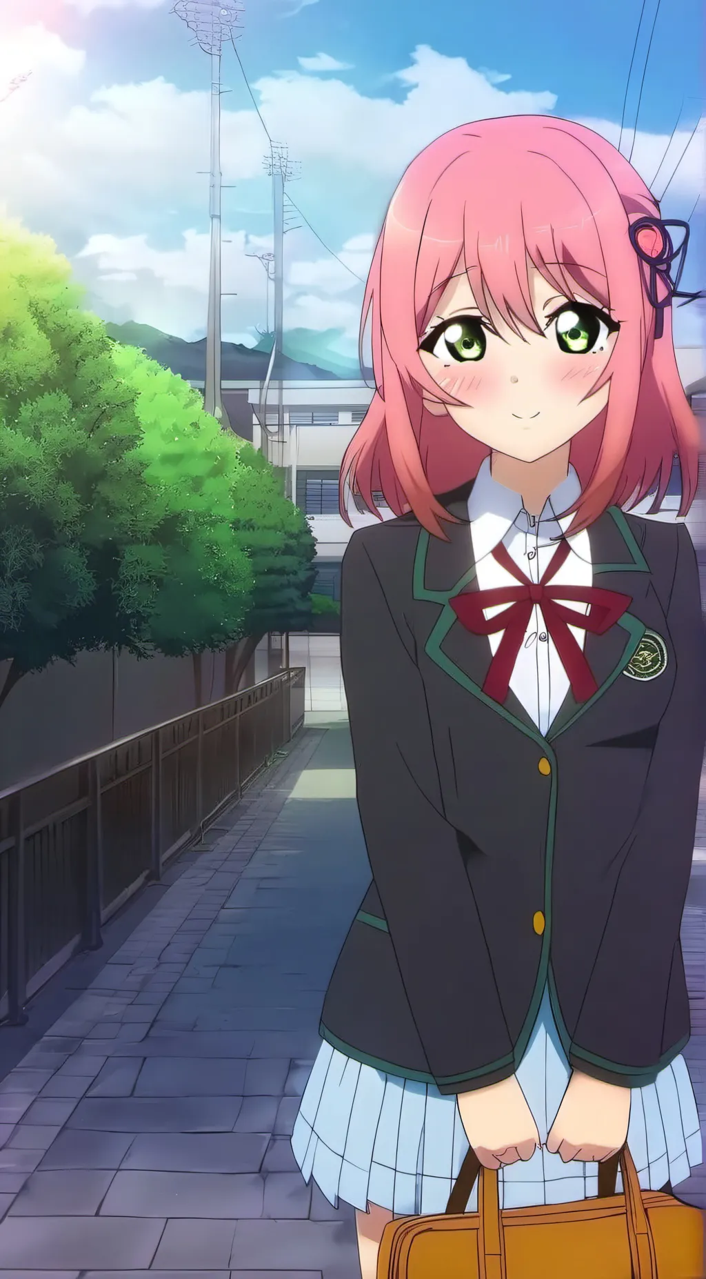 ai character: Hakari Hanazono background