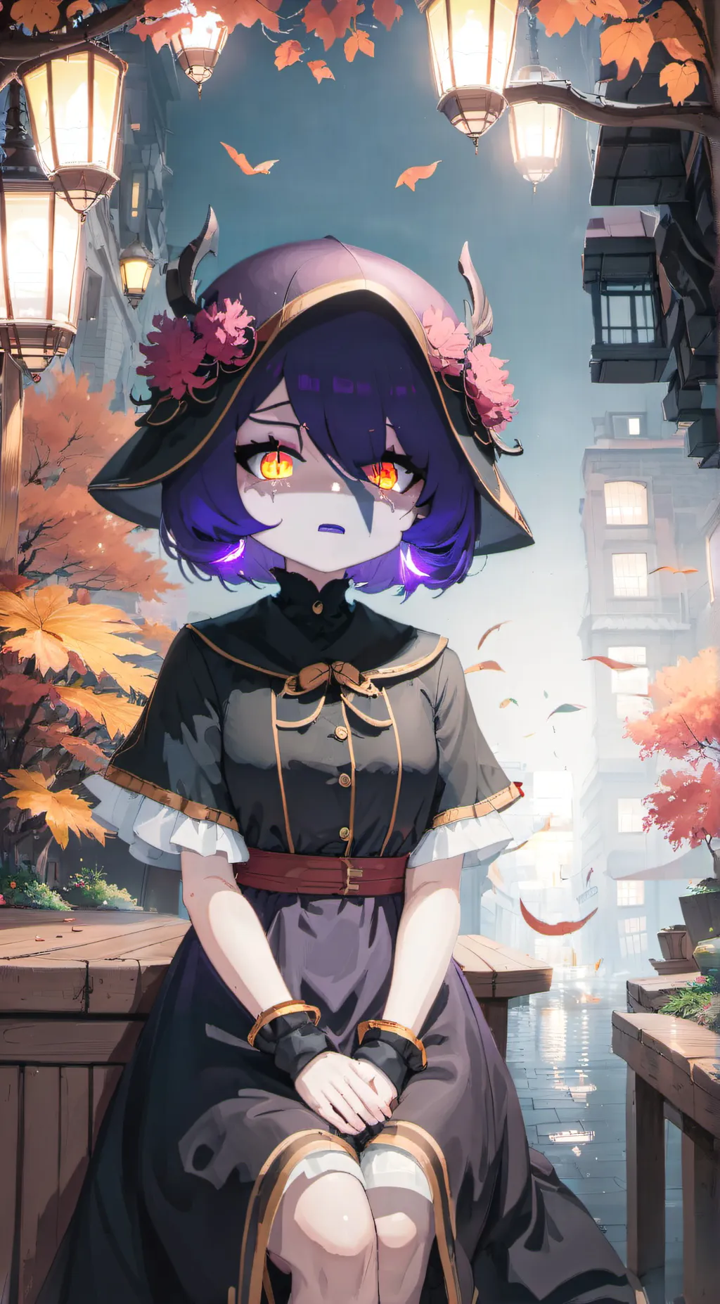 ai character: Uzi background