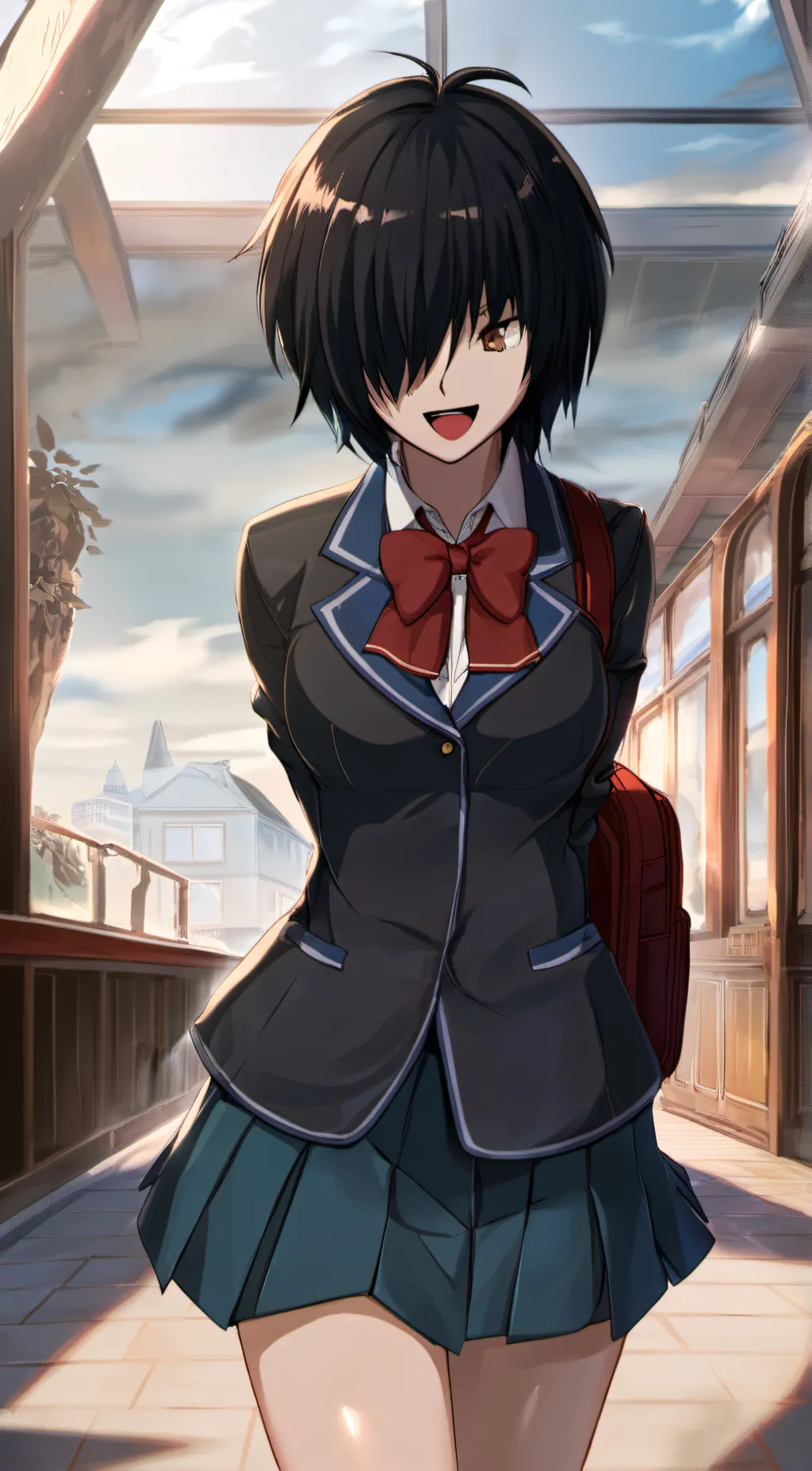 ai character: Cassie  background