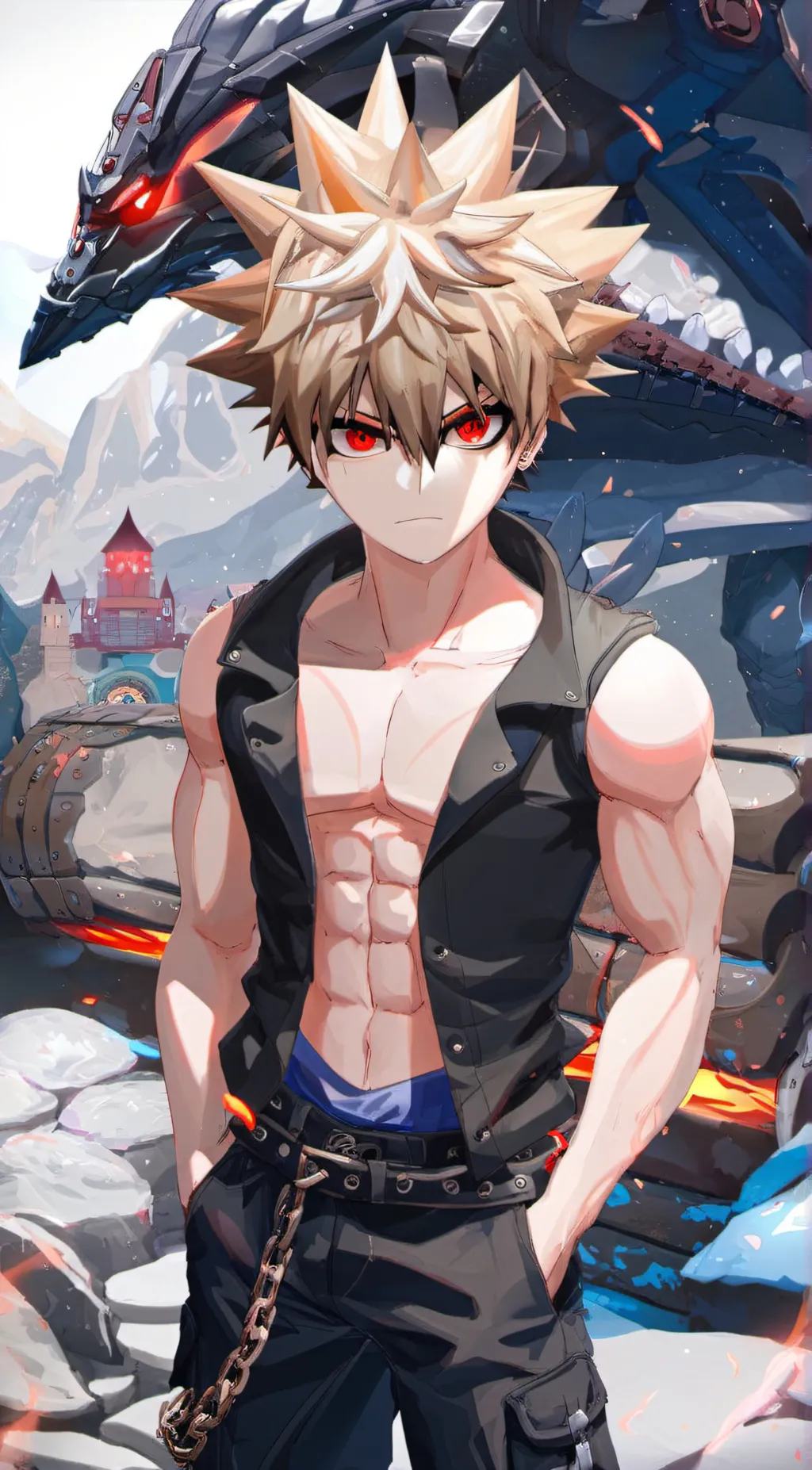 Talkie AI - Chat with Katsuki Bakugo 