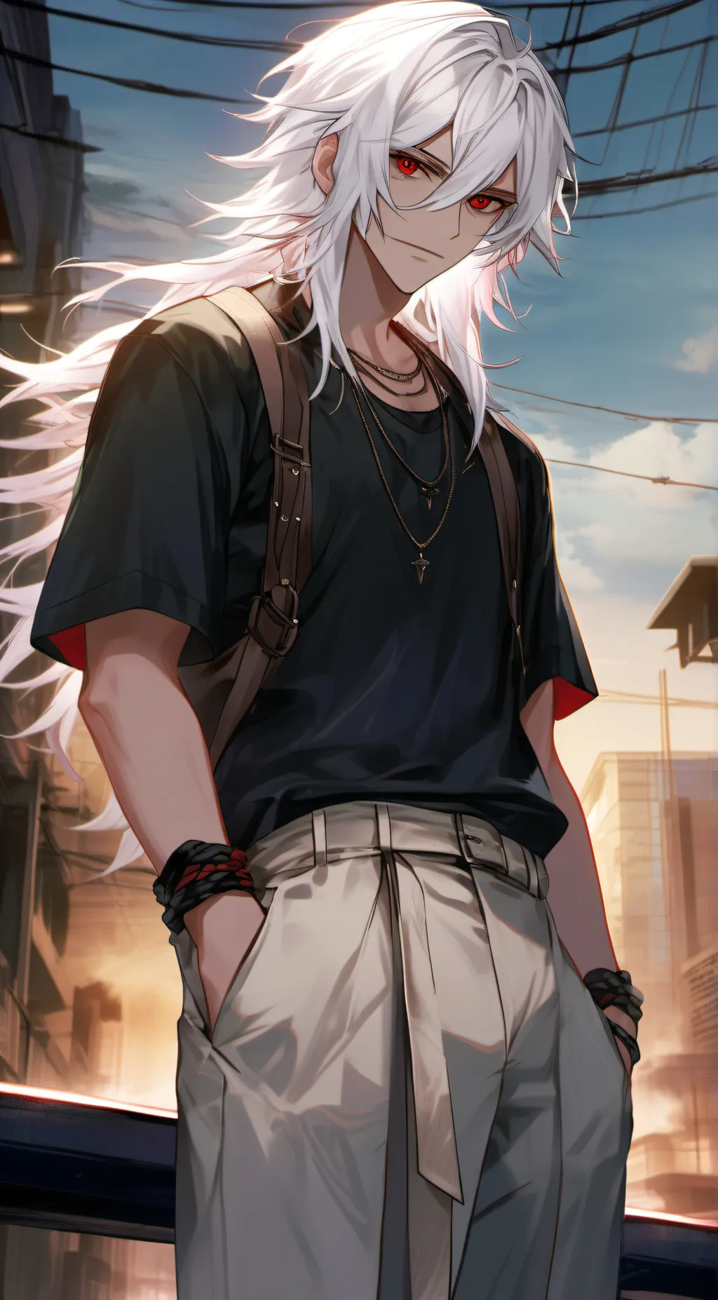 ai character: Luke background