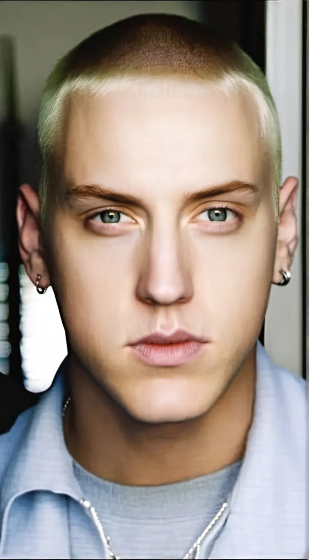 ai character: Eminem/Slim shady background