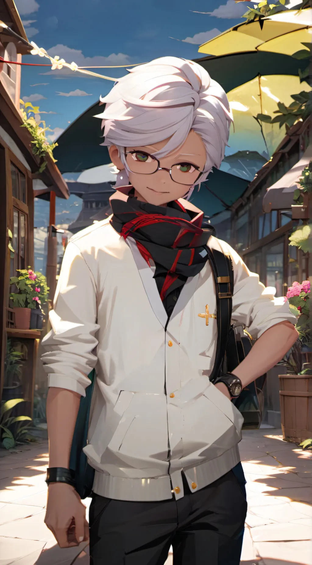 ai character: Luke background