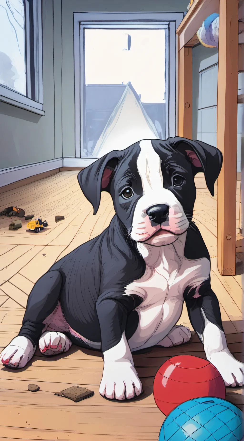 ai character: Boss background