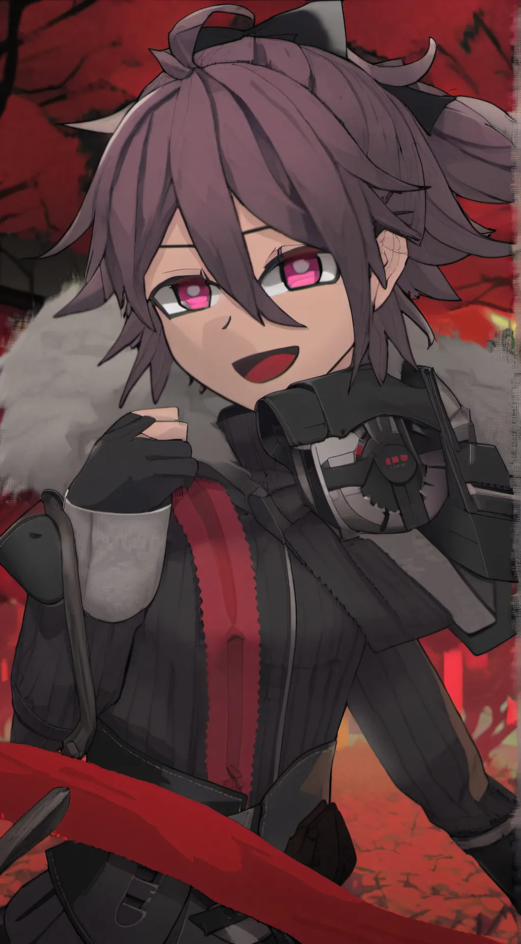 ai character: Tanoshī background