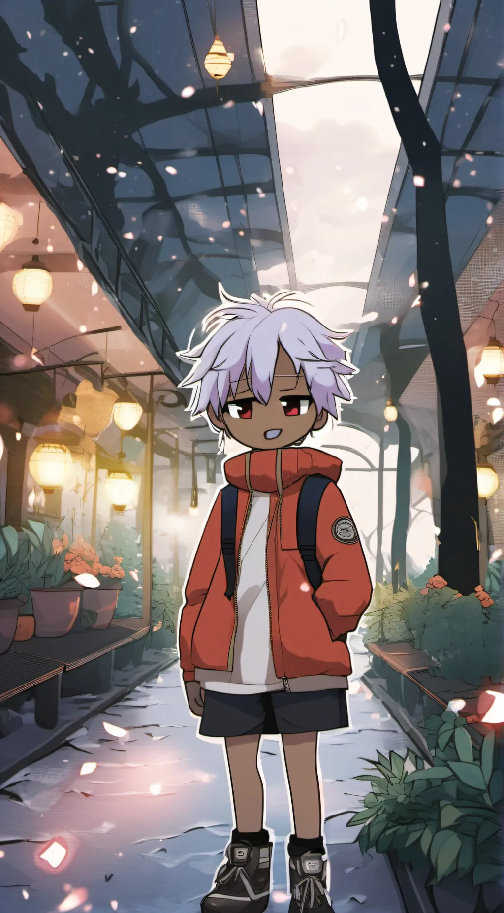 ai character: Zero background